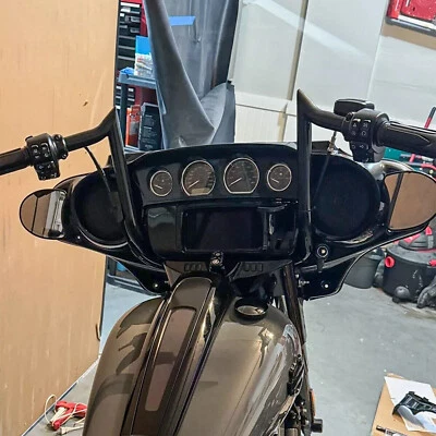 Manillar de 14" Meathook Bar Ape Hangers para Harley Bagger Electra y Street Glide Foto 1 de 4