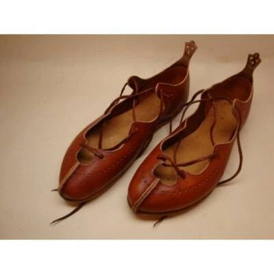 Réplica de zapatos romanos/zapatos romanos antiguos/réplica de zapatos celtas/zapatos abiertos celtas  Foto 1 de 2