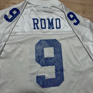 Reebok NFL Equipment On Field Dallas Tony Romo White Mesh Jersey XL Read - Picture 1 of 8