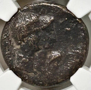 Augustus Livia Rhoemetalces I Pythodoris Kotys IV AE27 11 BC-AD 12 NGC VG - Picture 1 of 4