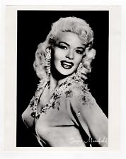 vintage 8 x 10 Photo Beautiful Jane Mansfield sex symbol sweater girl can't help