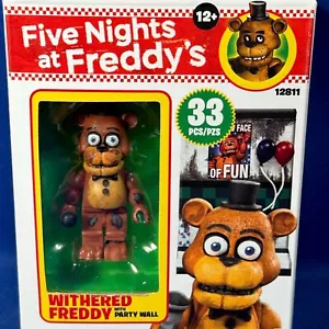 New WITHERED FREDDY with PARTY WALL - FIVE NIGHTS AT FREDDY'S McFarlane 12811 - Picture 1 of 5