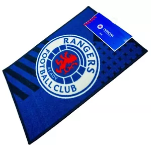 Rangers FC Rug Christmas and Birthday Gift Ideas Fan Bedroom Office - Picture 1 of 3
