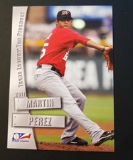 2011Grandstand Texas League Top Prospects   Martin Perez Venezuela VZ #22 
