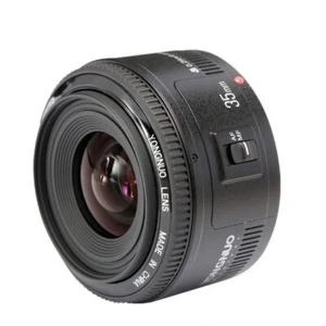Lente gran angular de enfoque automático Yongnuo YN35 mm F2 AF/MF para cámara Canon con montaje EF EOS - Imagen 1 de 11