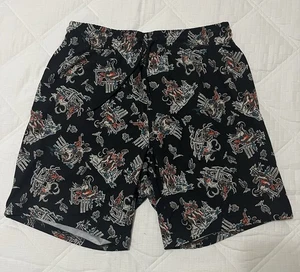 Cinch Men's Black Western Print Swim Short Trunks MB58135004 Size S Stretch - Picture 1 of 11
