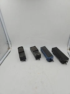 Lote de 4 trenes tolva de carbón escala Ho - Imagen 1 de 12