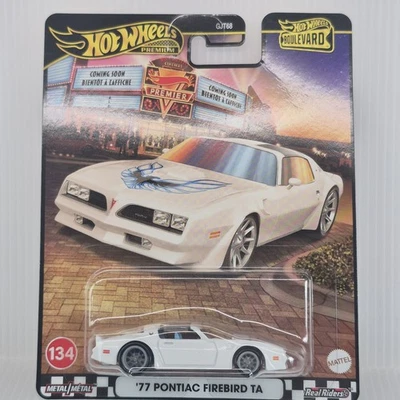 Hot Wheels Premium Boulevard ' 77 Pontiac Firebird # 134 escala 1:64 nuevo Foto 1 de 4