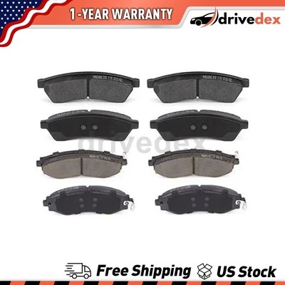 Front Rear Ceramic Brake Pads Fits 2009 Chevrolet Epica_DV - Image 1 of 4