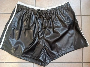 PU Leder Shorts Lederhose Gr L 40/42 Kurze Hose Hotpants - Bild 1 von 2