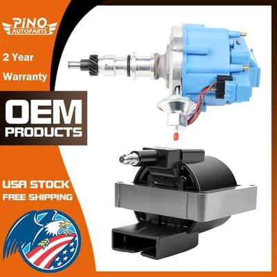 Ignition Coil+Distributor for 1982-97 Aerostar Ford Mustang Ranger FD478 - Image 1 of 4