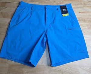 Pantalones cortos Under Armour Fish Hunter 2.0 alicates 9" 1383562-445 para hombre talla 36 azul $70 - Imagen 1 de 6