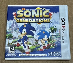 Nintendo 3DS Sonic Generations 2011 No Manual - Picture 1 of 5