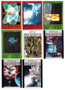 Final Fantasy VII Lot 8 Trading Cards Carddass Masters Bandai 1997 - Bild 1 von 2