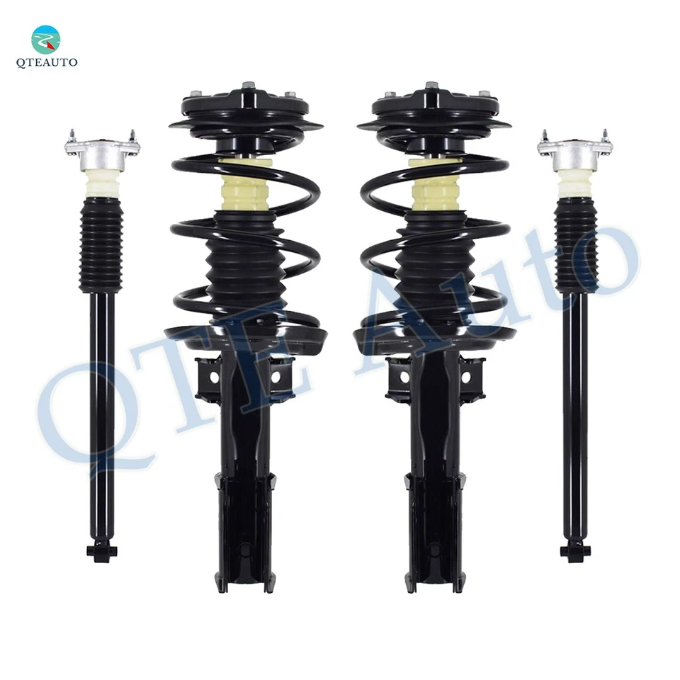 Juego de 4 Amortiguadores Delanteros Rápidos Completos Puntal Trasero Para Mercedes-Benz C230 2008 2009 Foto 1 de 4