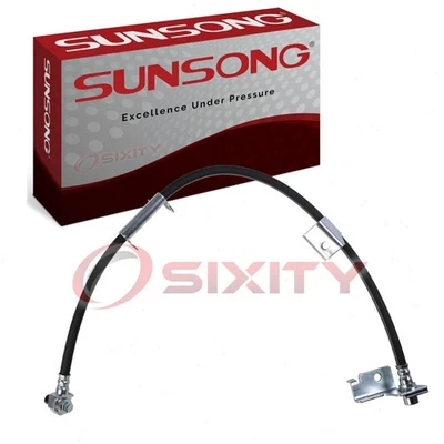 Sunsong Front Right Brake Hydraulic Hose for 2000-2006 GMC Yukon XL 1500 jv - Image 1 of 4
