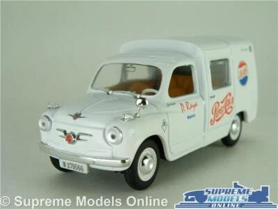 SEAT FIAT 600 FORMICHETTA MODEL VAN PEPSI 1:43 SCALE SOLIDO CLASSIC ISSUE 500 K8 - Image 1 of 4