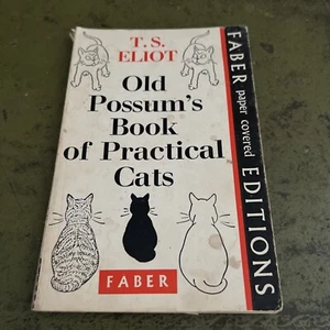 T.S. Eliot - Old Possum’s Book Of Practical Cats 1969 Faber Paperback - Picture 1 of 17
