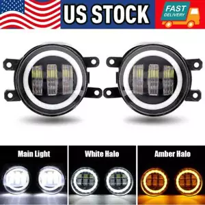 2x Luces antiniebla LED Lámpara de parachoques DRL para Toyota Corolla Camry Tacoma Venza RAV4 - Imagen 1 de 13