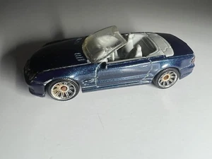 Matchbox MB673 Mercedes-Benz SL55 AMG Convertible Mattel Die Cast Toy Car blue - Picture 1 of 7