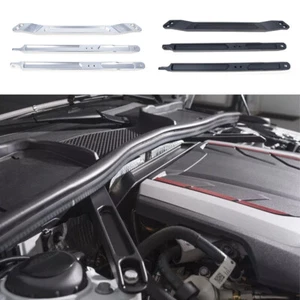 Black/Silver Strut Tower Bar Front Strut Brace For Audi B9 A4/A5/S4/S5/RS5 - Picture 1 of 21