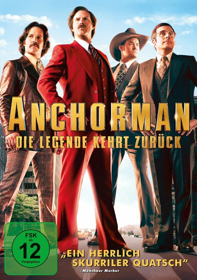 Anchorman - The Legend Returns (DVD) Film - NEW & ORIGINAL PACKAGING - Image 1 of 1