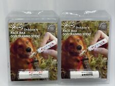 2 - Dokken Rack Wax Dog Training Antler Scent, .15 Ounce (4.25 Grams)