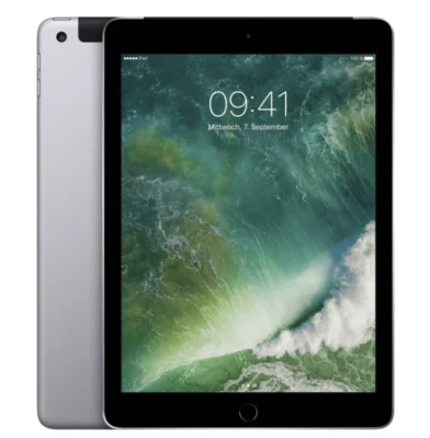 Apple IPad 5.Gen 2017 A1823 128GB 32GB 9,7" Zoll Cellular Spacegrau Hervorragend - Bild 1 von 3
