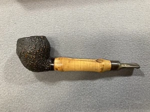 Vintage Nachlassverkauf Tanganjika Gratpfeife Bambusstamm 6" L Mayflower Versand manipuliert - Bild 1 von 12