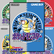 Pokemon Full Pokedex 1-721 Gen 1 To Gen 6 Poster Art Print A5 A4 A3 A2 A1