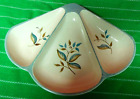 *Royal Norfolk Staffordshire England 3 Compartment Divided Nut/Candy Dish