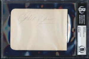 Eddie Davis Actor Harry James Actor Signed Album Page BAS