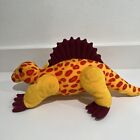 24K Company Beanie / Plush "Fantasaurs Collection" 1997 Triceratops (Yellow)