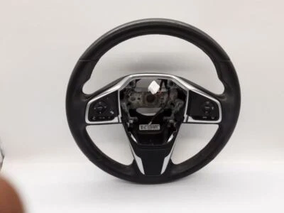 Honda Civic 2017 volante, cuero negro, 78500TBAA620M1, ligero desgaste Foto 1 de 4