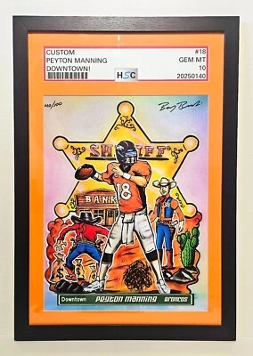 ¡LOSA CENTRO!  Edición Limitada /100 - Obra de Arte - PEYTON MANNING BRONCOS Foto 1 de 4