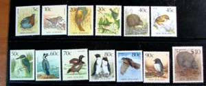 New Zealand Stamps Scott# 919-930 Birds MNH L718 - Picture 1 of 1