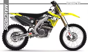 KIT DE GRÁFICOS MAXCROSS STD1 SUZUKI RM-Z 450 450 2008-2017 RMX-Z 450 2010-2020 - Imagen 1 de 3