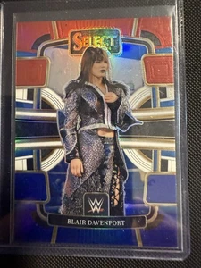 2024 WWE Select Red & Blue Prizm Blair Davenport - Picture 1 of 2