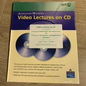 VIDEO-VORTRÄGE auf CDs BEGLEITEN SIE EINE UMFRAGE ÜBER MATHEMATIK von Allen R. Angel Lehre - Bild 1 von 3