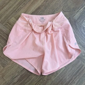 Athletic Girl Pink Shorts Size Medium 8/10 The 3” Short With Liner & Back Pocket - Picture 1 of 7