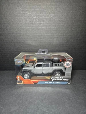 2020 JEEP GLADIATOR PICKUP TRUCK SILVER "FAST & FURIOUS" 1/32 DIECAST JADA - Image 1 of 4