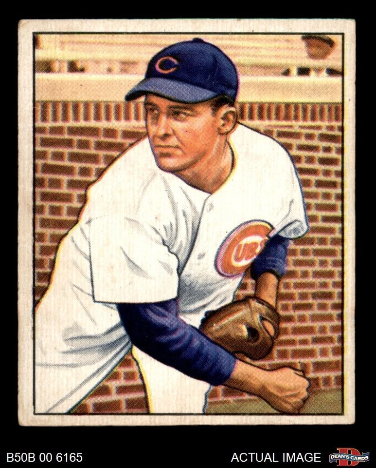1950 Bowman #196 Doyle Lade Cubs 5 - EX - Image 1 of 1