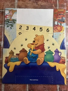 Disney Winnie the Pooh Calendar Magnetic Cardboard Unopened - Picture 1 of 2