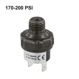 Heavy Duty Black Air Compressor Pressure Switch for Air Ride Suspension - Picture 1 of 12