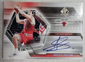 2004-05 Upper Deck SP Authentic SP Signatures Andres Nocioni Autograph - Picture 1 of 2