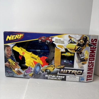 Nerf Nitro Transformers Bumblebee Speedblast Foto 1 de 3