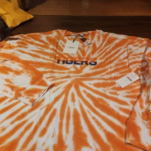 Womens Wear by Erin Andrews Clemson Tigers Tie Dye Long Sleeve Size 2XL NEW - Picture 1 of 6