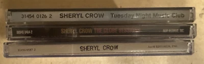 Sheryl Crow 3- CD LOT- Tuesday Night Music Club-The Glory Sessions-Sheryl Crow Foto 1 de 4