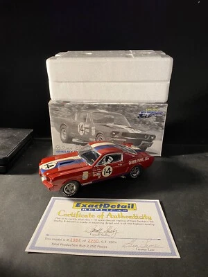 Lane Exact Detail 1/18 1965 Shelby R GT350 Diecast – Dan Gerber - Uncommon - Image 1 of 4