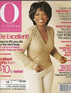 O, The Oprah Magazine December 2003 VOL. 4 NO. 12 - Julia Roberts - Picture 1 of 2